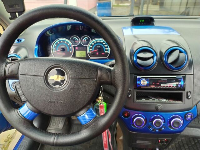 Синий Шевроле Авео, объемом двигателя 1.5 л и пробегом 312 тыс. км за 3300 $, фото 17 на Automoto.ua