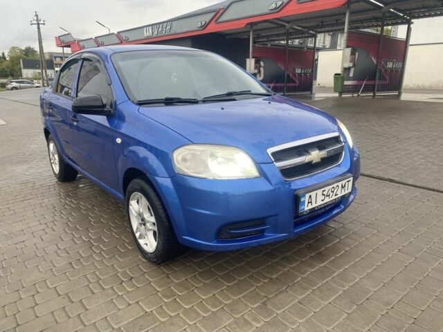 Шевроле Авео 2008 в Тараще на Automoto.ua Синий Шевроле Авео, объемом двигателя 1.5 л и пробегом 140 тыс. км за 3600 $, фото 2 на Automoto.ua