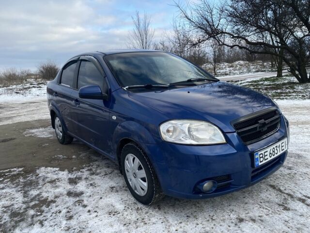 Синий Шевроле Авео, объемом двигателя 1.6 л и пробегом 230 тыс. км за 3500 $, фото 1 на Automoto.ua