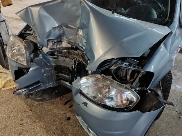 Синий Шевроле Авео, объемом двигателя 1.6 л и пробегом 136 тыс. км за 1500 $, фото 21 на Automoto.ua