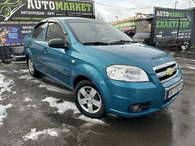 Синий Шевроле Авео, объемом двигателя 1.5 л и пробегом 175 тыс. км за 3800 $, фото 3 на Automoto.ua