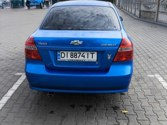 Синий Шевроле Авео, объемом двигателя 1.5 л и пробегом 225 тыс. км за 3300 $, фото 1 на Automoto.ua