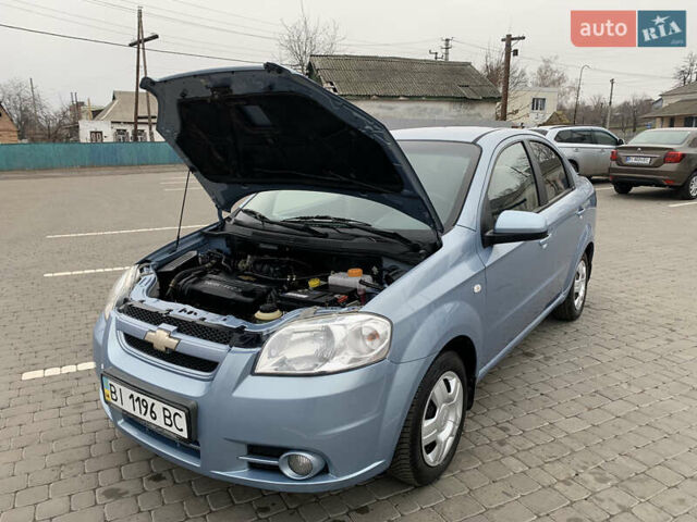 Синий Шевроле Авео, объемом двигателя 1.6 л и пробегом 90 тыс. км за 4999 $, фото 102 на Automoto.ua
