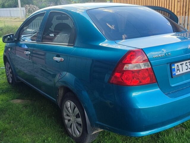 Синий Шевроле Авео, объемом двигателя 1.5 л и пробегом 190 тыс. км за 3600 $, фото 2 на Automoto.ua