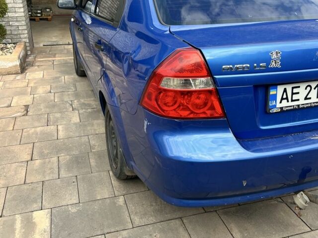 Синий Шевроле Авео, объемом двигателя 1.2 л и пробегом 200 тыс. км за 3000 $, фото 5 на Automoto.ua