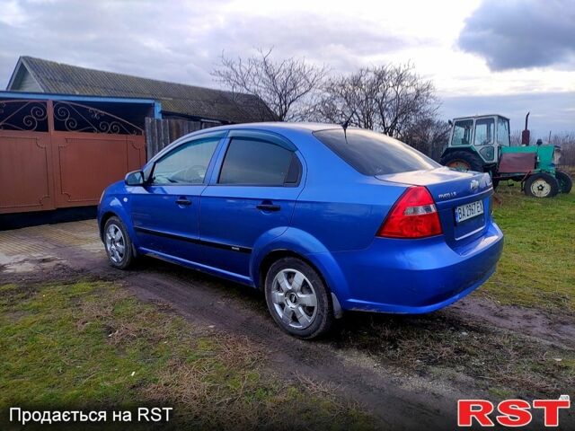 Синий Шевроле Авео, объемом двигателя 1.5 л и пробегом 205 тыс. км за 3700 $, фото 2 на Automoto.ua