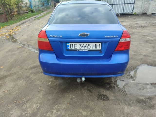 Шевроле Авео 2008 в Кривом Озере на Automoto.ua Синий Шевроле Авео, объемом двигателя 1.5 л и пробегом 275 тыс. км за 3350 $, фото 6 на Automoto.ua