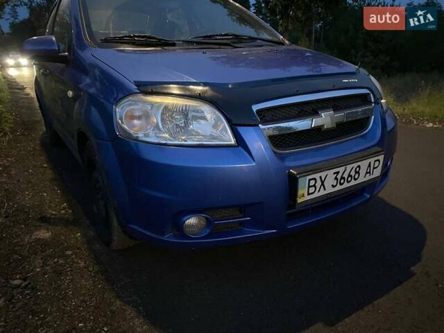 Синий Шевроле Авео, объемом двигателя 1.5 л и пробегом 215 тыс. км за 3300 $, фото 6 на Automoto.ua