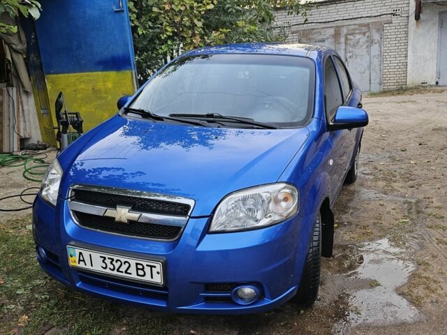 Синий Шевроле Авео, объемом двигателя 1.5 л и пробегом 200 тыс. км за 4800 $, фото 2 на Automoto.ua