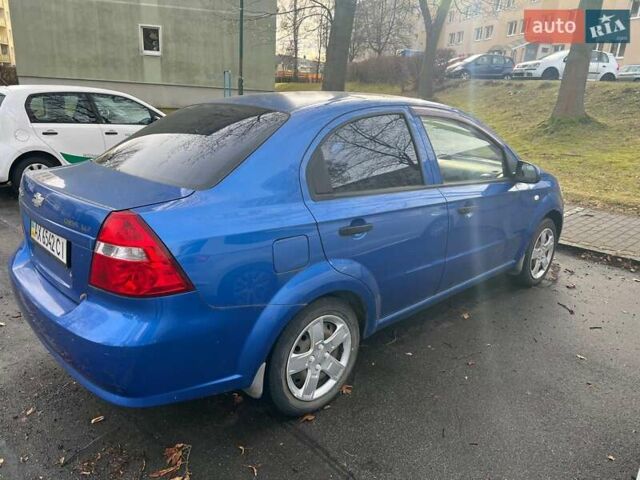 Синий Шевроле Авео, объемом двигателя 1.5 л и пробегом 210 тыс. км за 3600 $, фото 3 на Automoto.ua