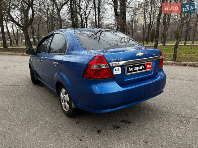 Синий Шевроле Авео, объемом двигателя 1.5 л и пробегом 162 тыс. км за 3690 $, фото 2 на Automoto.ua