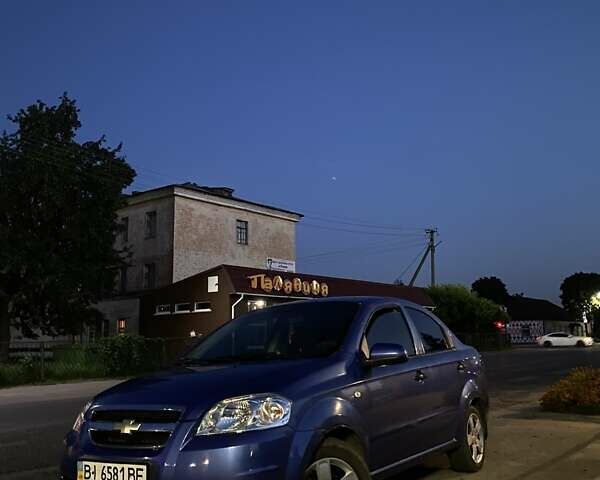 Синий Шевроле Авео, объемом двигателя 1.5 л и пробегом 170 тыс. км за 4800 $, фото 1 на Automoto.ua
