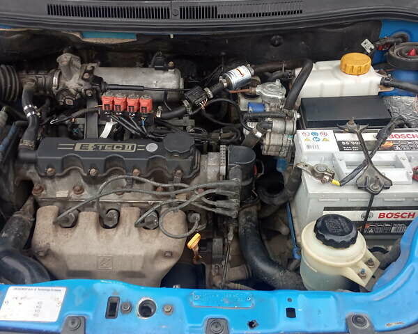 Синий Шевроле Авео, объемом двигателя 1.5 л и пробегом 292 тыс. км за 4000 $, фото 1 на Automoto.ua