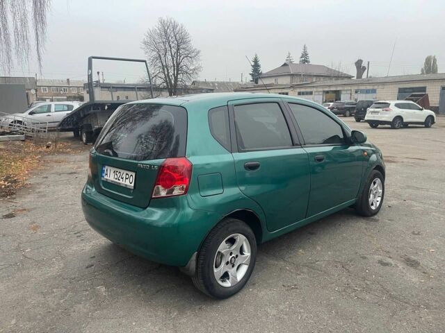 Зеленый Шевроле Авео, объемом двигателя 1.5 л и пробегом 200 тыс. км за 2500 $, фото 7 на Automoto.ua