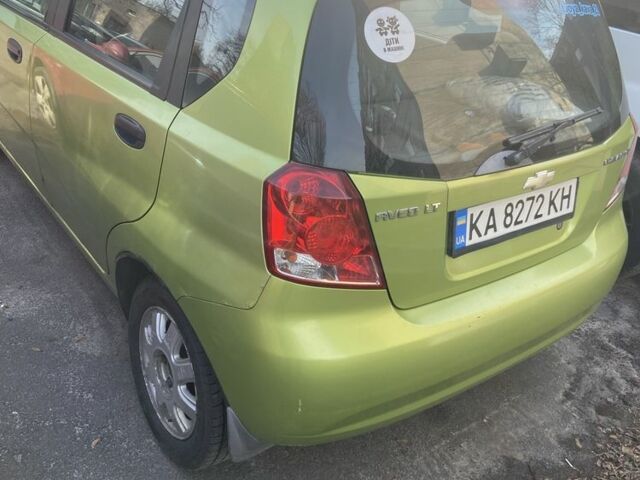 Зеленый Шевроле Авео, объемом двигателя 1.5 л и пробегом 240 тыс. км за 3500 $, фото 2 на Automoto.ua