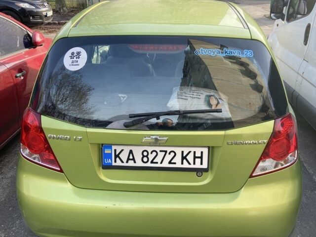 Зеленый Шевроле Авео, объемом двигателя 1.5 л и пробегом 240 тыс. км за 3500 $, фото 1 на Automoto.ua