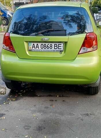 Зеленый Шевроле Авео, объемом двигателя 1.4 л и пробегом 123 тыс. км за 2830 $, фото 4 на Automoto.ua