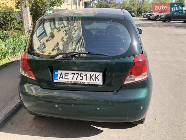Зеленый Шевроле Авео, объемом двигателя 1.5 л и пробегом 168 тыс. км за 3000 $, фото 1 на Automoto.ua