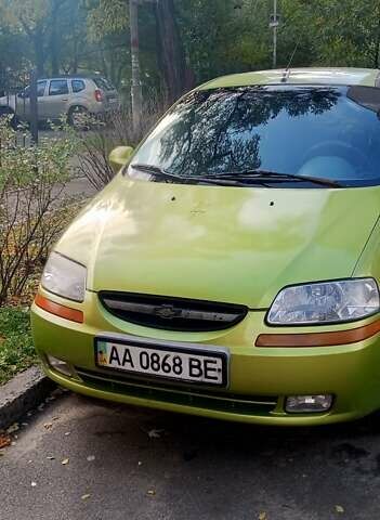 Зеленый Шевроле Авео, объемом двигателя 1.4 л и пробегом 123 тыс. км за 2830 $, фото 3 на Automoto.ua