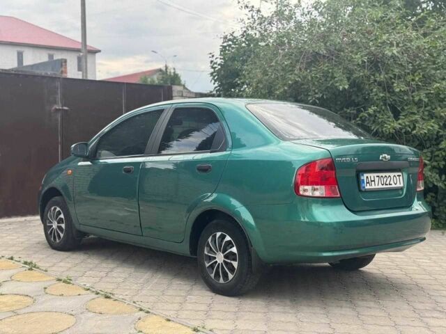 Зеленый Шевроле Авео, объемом двигателя 1.5 л и пробегом 146 тыс. км за 3200 $, фото 4 на Automoto.ua
