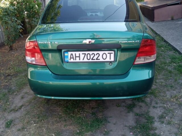 Зелений Шевроле Авео, об'ємом двигуна 1.5 л та пробігом 250 тис. км за 2767 $, фото 1 на Automoto.ua