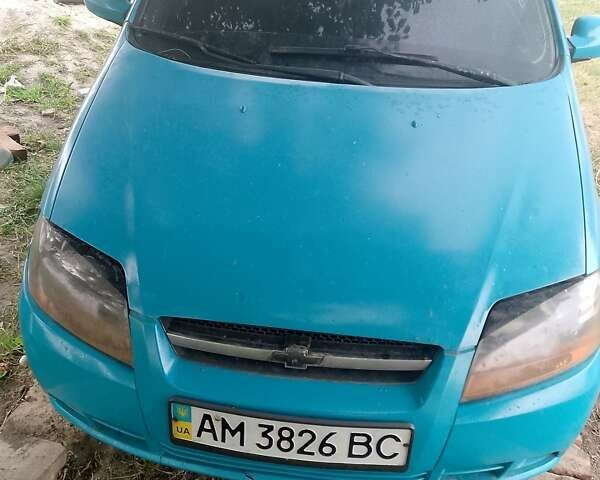 Зеленый Шевроле Авео, объемом двигателя 1.5 л и пробегом 290 тыс. км за 1696 $, фото 2 на Automoto.ua
