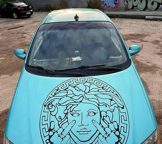 Зеленый Шевроле Авео, объемом двигателя 1.5 л и пробегом 179 тыс. км за 3150 $, фото 2 на Automoto.ua