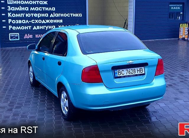 Зеленый Шевроле Авео, объемом двигателя 1.5 л и пробегом 40 тыс. км за 2950 $, фото 3 на Automoto.ua