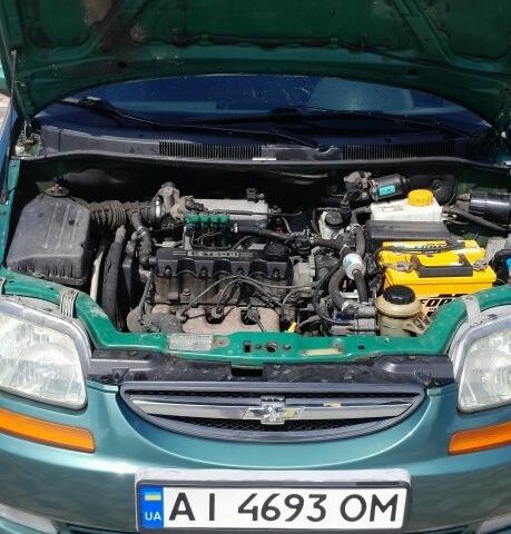 Зеленый Шевроле Авео, объемом двигателя 1.5 л и пробегом 34 тыс. км за 1650 $, фото 12 на Automoto.ua