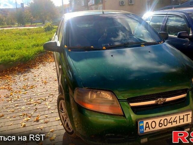Зеленый Шевроле Авео, объемом двигателя 1.5 л и пробегом 450 тыс. км за 1350 $, фото 9 на Automoto.ua