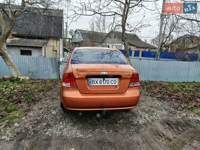 Помаранчевий Шевроле Авео, об'ємом двигуна 1.5 л та пробігом 280 тис. км за 1700 $, фото 5 на Automoto.ua