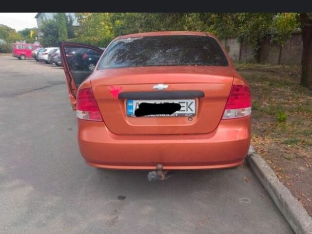 Оранжевый Шевроле Авео, объемом двигателя 1 л и пробегом 350 тыс. км за 1700 $, фото 4 на Automoto.ua
