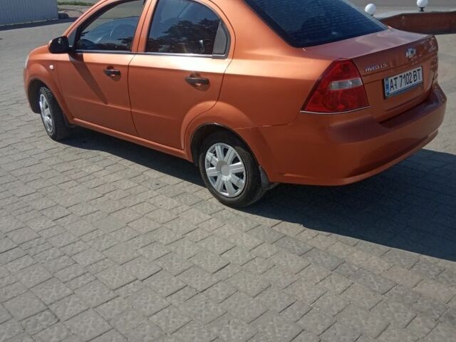 Оранжевый Шевроле Авео, объемом двигателя 1.5 л и пробегом 162 тыс. км за 3700 $, фото 2 на Automoto.ua