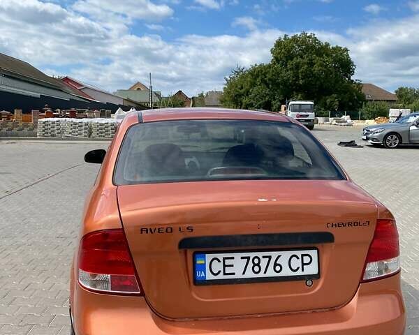 Оранжевый Шевроле Авео, объемом двигателя 1.5 л и пробегом 280 тыс. км за 3000 $, фото 3 на Automoto.ua