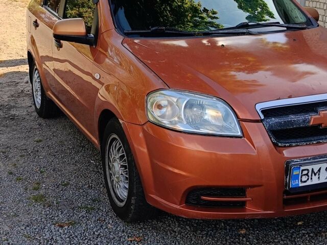Оранжевый Шевроле Авео, объемом двигателя 1.5 л и пробегом 224 тыс. км за 2850 $, фото 1 на Automoto.ua