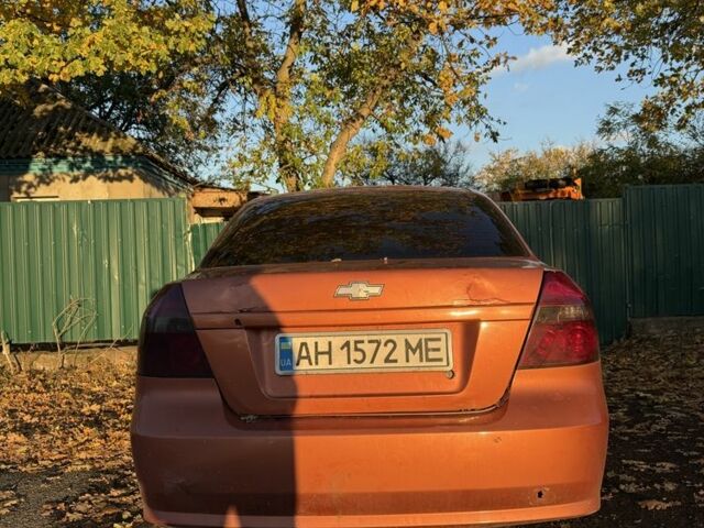 Оранжевый Шевроле Авео, объемом двигателя 1.5 л и пробегом 350 тыс. км за 1650 $, фото 4 на Automoto.ua