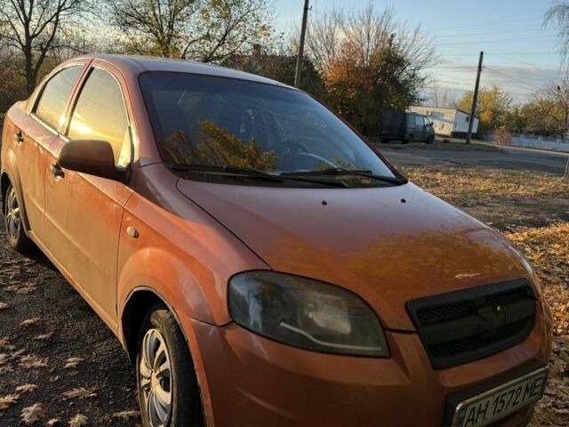 Оранжевый Шевроле Авео, объемом двигателя 1.5 л и пробегом 350 тыс. км за 1650 $, фото 1 на Automoto.ua