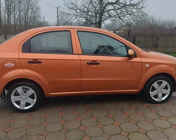Оранжевый Шевроле Авео, объемом двигателя 1.5 л и пробегом 195 тыс. км за 3800 $, фото 10 на Automoto.ua