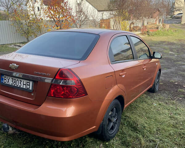 Помаранчевий Шевроле Авео, об'ємом двигуна 1.6 л та пробігом 148 тис. км за 4500 $, фото 13 на Automoto.ua
