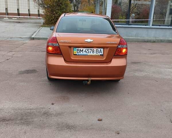 Оранжевый Шевроле Авео, объемом двигателя 1.6 л и пробегом 161 тыс. км за 2999 $, фото 3 на Automoto.ua
