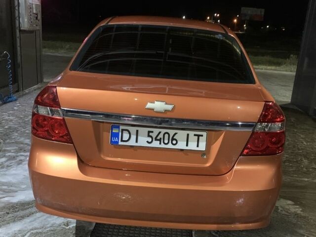 Оранжевый Шевроле Авео, объемом двигателя 1.6 л и пробегом 207 тыс. км за 850 $, фото 3 на Automoto.ua