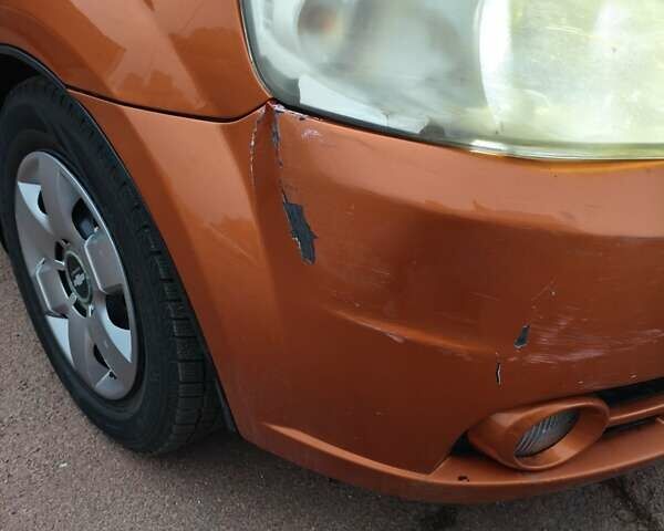 Оранжевый Шевроле Авео, объемом двигателя 1.6 л и пробегом 161 тыс. км за 2999 $, фото 9 на Automoto.ua