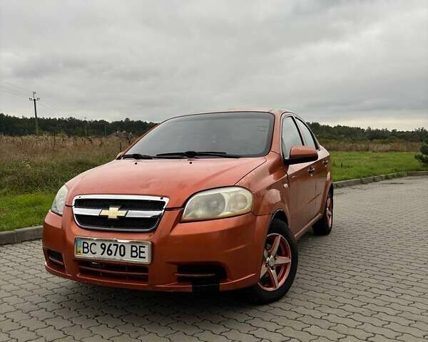Оранжевый Шевроле Авео, объемом двигателя 1.5 л и пробегом 187 тыс. км за 2250 $, фото 3 на Automoto.ua