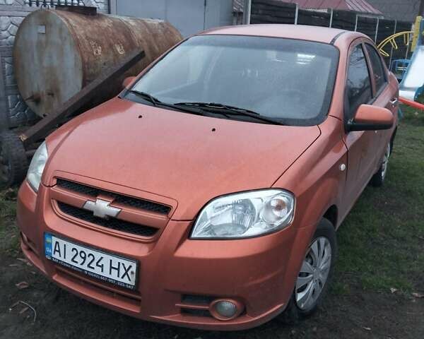 Оранжевый Шевроле Авео, объемом двигателя 1.6 л и пробегом 170 тыс. км за 2000 $, фото 1 на Automoto.ua