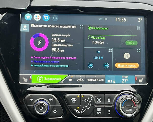 Белый Шевроле Bolt EV, объемом двигателя 0 л и пробегом 159 тыс. км за 14999 $, фото 28 на Automoto.ua
