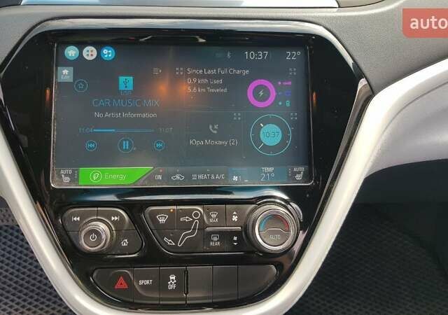 Белый Шевроле Bolt EV, объемом двигателя 0 л и пробегом 89 тыс. км за 15000 $, фото 5 на Automoto.ua