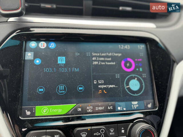 Белый Шевроле Bolt EV, объемом двигателя 0 л и пробегом 58 тыс. км за 16499 $, фото 40 на Automoto.ua