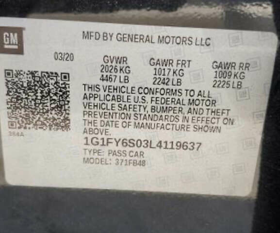 Черный Шевроле Bolt EV, объемом двигателя 0 л и пробегом 85 тыс. км за 16500 $, фото 4 на Automoto.ua