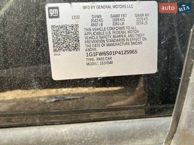Черный Шевроле Bolt EV, объемом двигателя 0 л и пробегом 86 тыс. км за 18000 $, фото 3 на Automoto.ua