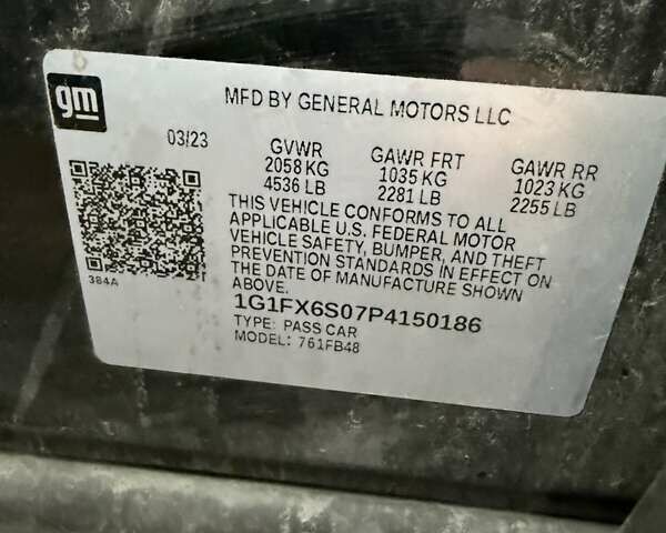 Чорний Шевроле Bolt EV, об'ємом двигуна 0 л та пробігом 155 тис. км за 11800 $, фото 13 на Automoto.ua